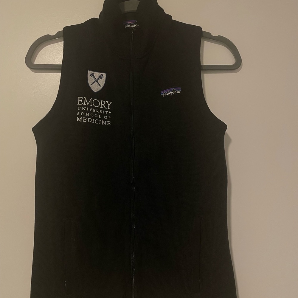 Black Vest with Emory University Logo